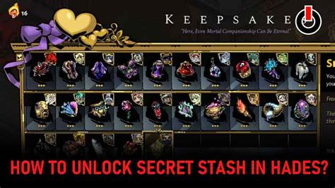 how to unlock secret stash hades.